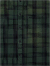 Balenciaga Hooded Check-Print Oversized Shirt