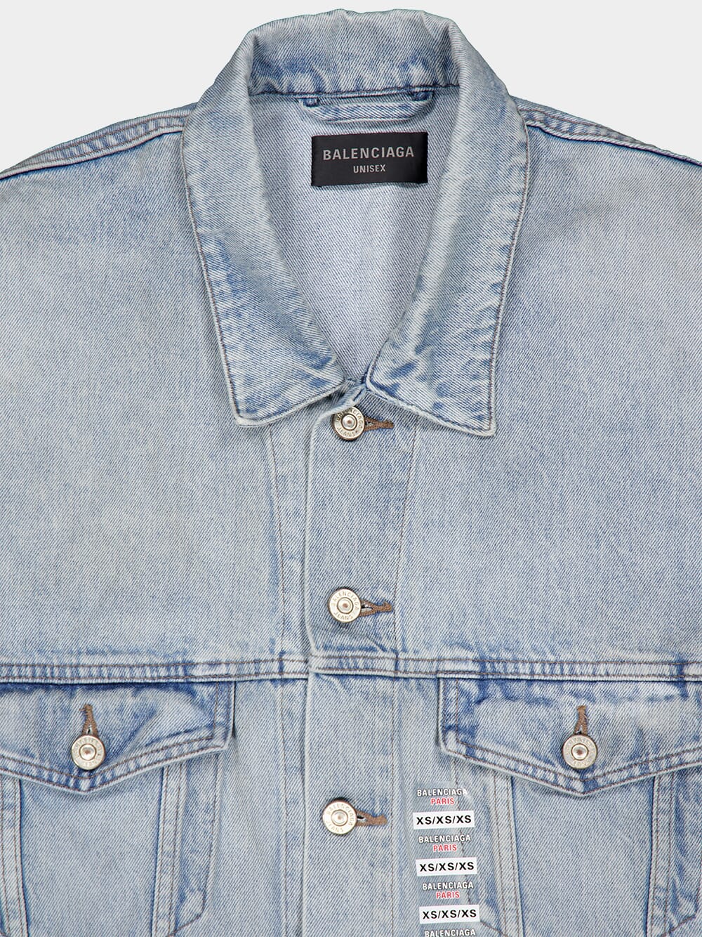 BalenciagaJapanese Twill Denim Jacket at Fashion Clinic