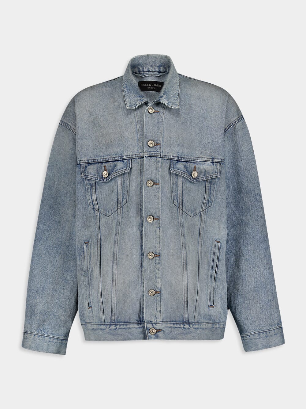 BalenciagaJapanese Twill Denim Jacket at Fashion Clinic