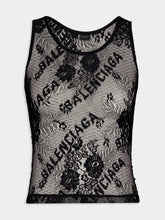 Balenciaga Lace Tank Top