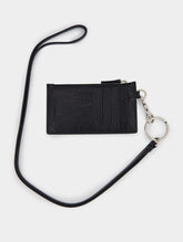 Balenciaga Le Cagole Leather Cardholder On Keychain