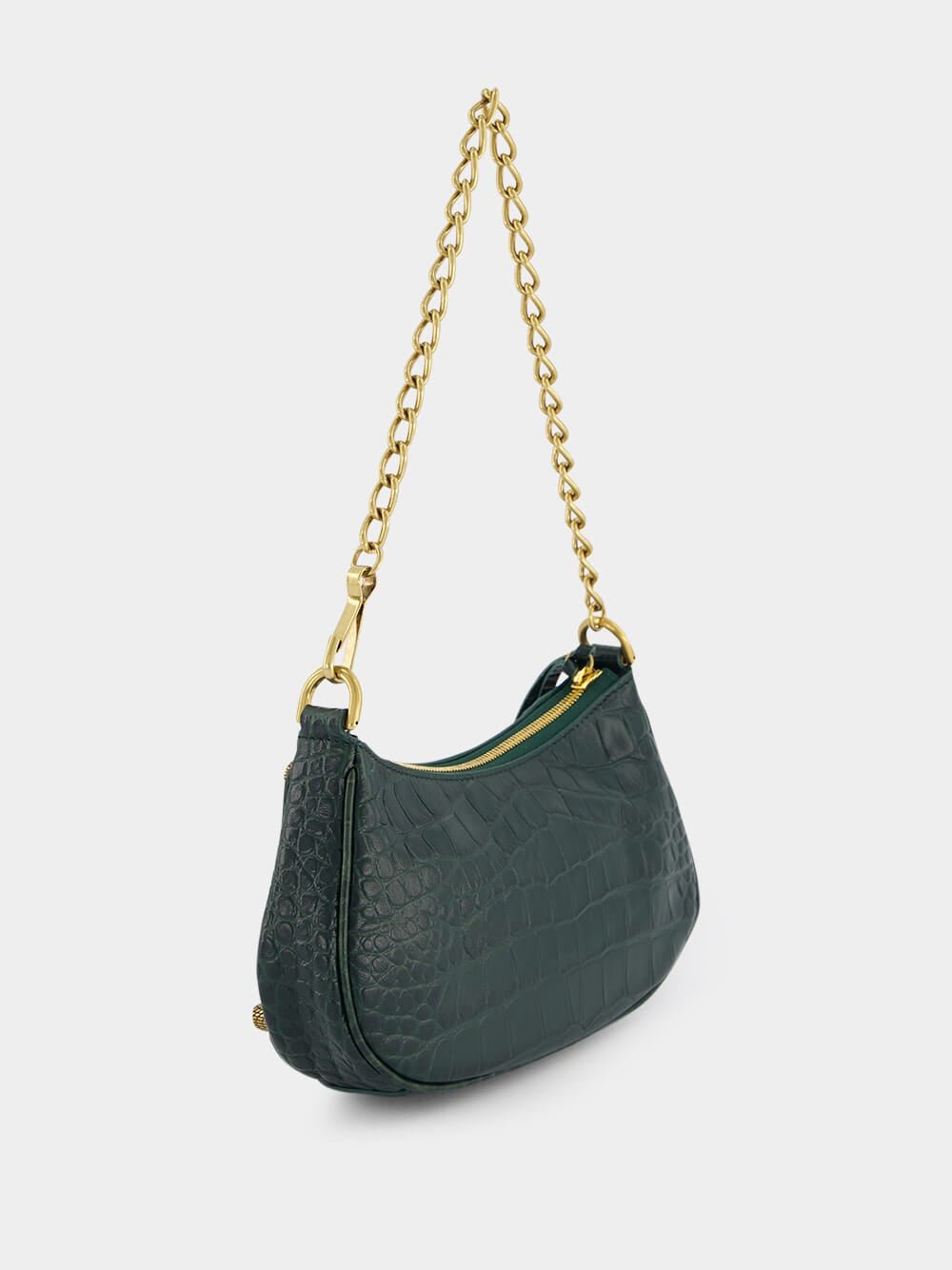 BalenciagaLe Cagole Mini Croc-Effect Leather Bag at Fashion Clinic