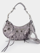 Balenciaga Le Cagole Small Shoulder Bag Metallized