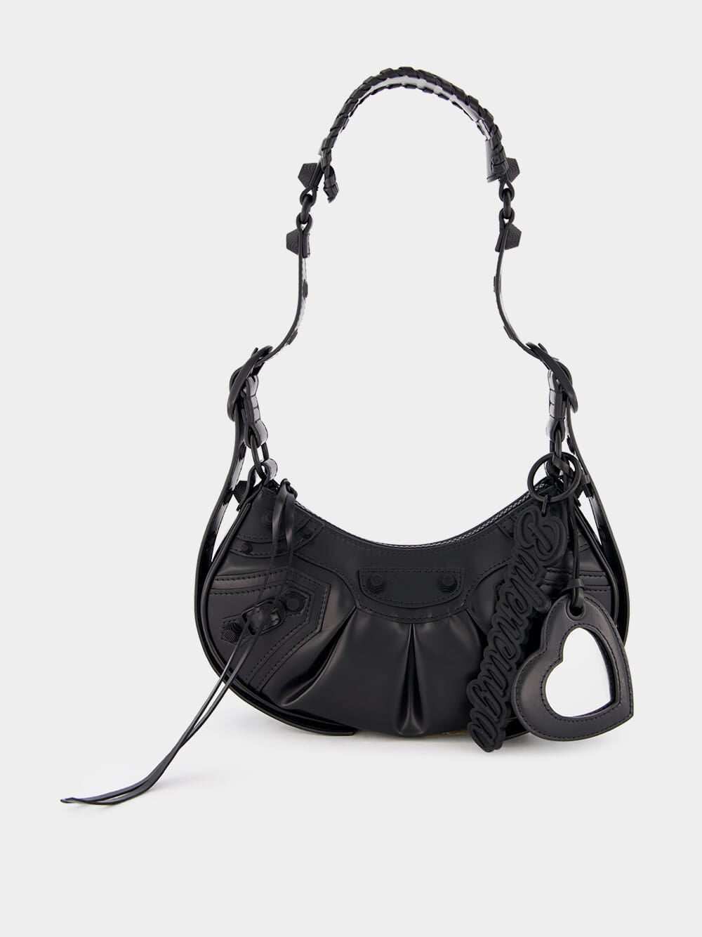 BalenciagaLe Cagole XS Mini Black Leather Bag at Fashion Clinic