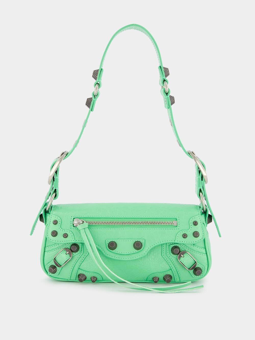 BalenciagaLight Green Le Cagole Xs Sling Bag at Fashion Clinic