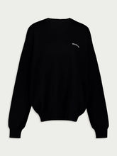 Balenciaga Logo-Embroidered Crewneck Sweater