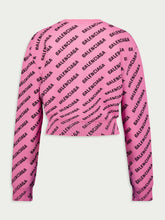 Balenciaga Logo-Intarsia Jumper