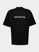 Balenciaga Logo-Print Cotton Crewneck T-Shirt