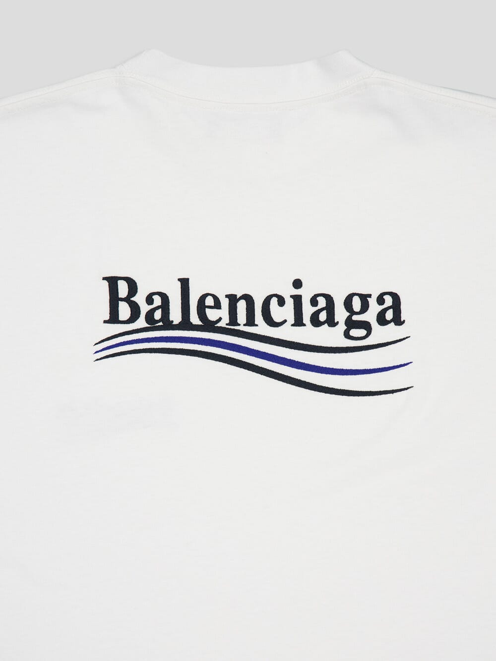 BalenciagaLogo-print Cotton T-shirt at Fashion Clinic