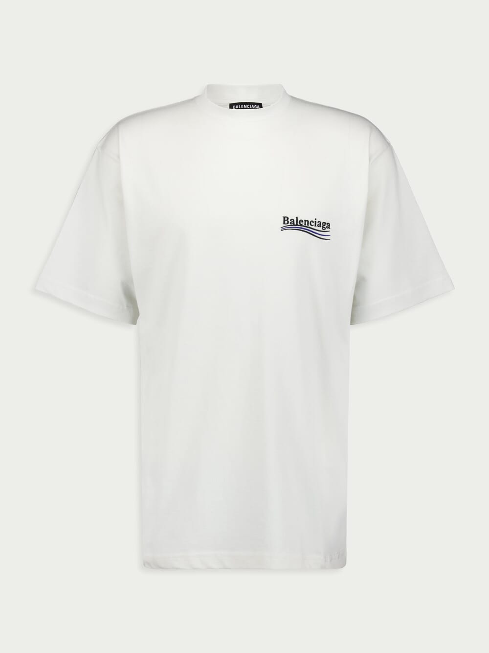 BalenciagaLogo-print Cotton T-shirt at Fashion Clinic