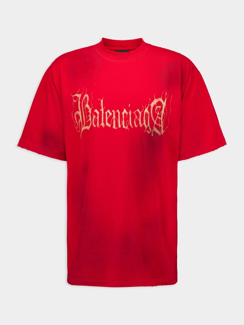 BalenciagaLogo-print Cotton T-shirt at Fashion Clinic