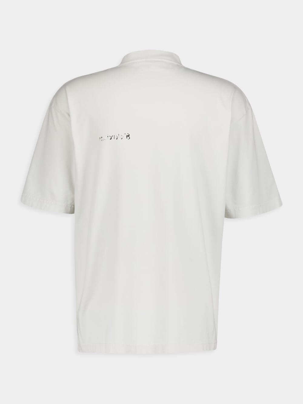 BalenciagaMinimalist Logo Cotton Tee at Fashion Clinic