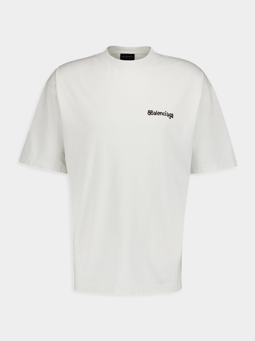 BalenciagaMinimalist Logo Cotton Tee at Fashion Clinic