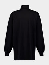 Balenciaga Oversized Turtleneck With Logo