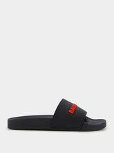Balenciaga Slipper-Style Logo Sandals