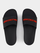 Balenciaga Slipper-Style Logo Sandals