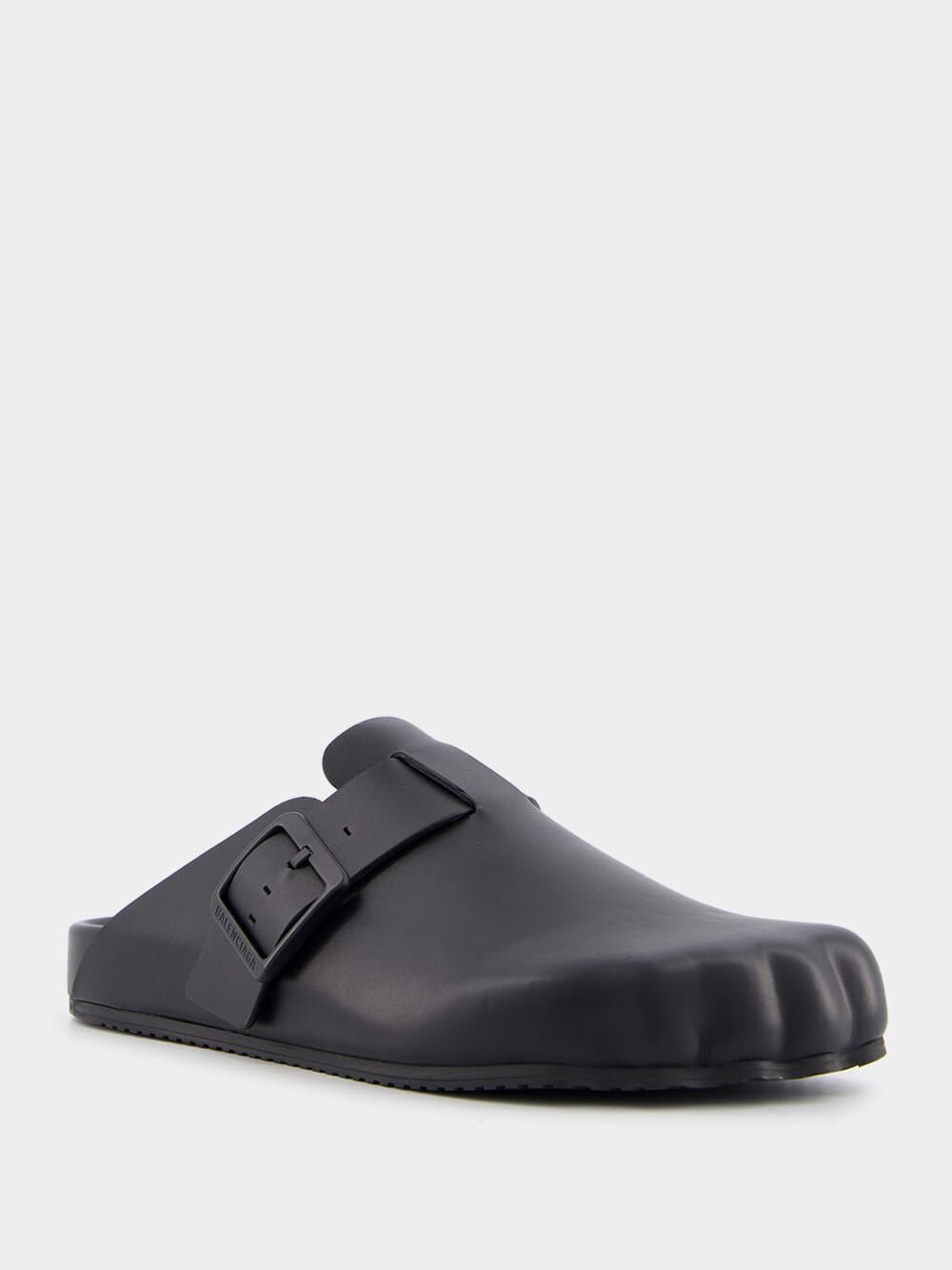 BalenciagaSunday Black Mule Slides at Fashion Clinic