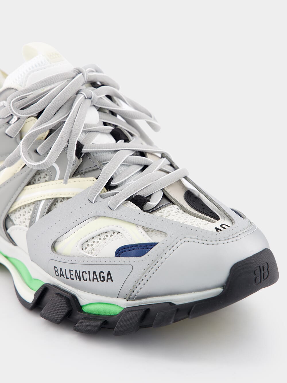 BalenciagaTrack Multicolour Mesh And Nylon Sneakers at Fashion Clinic