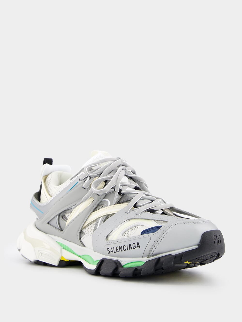 BalenciagaTrack Multicolour Mesh And Nylon Sneakers at Fashion Clinic