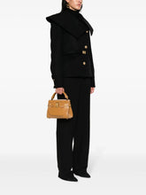 Balmain B-Buzz 22 Leather Tote Bag