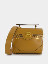 Balmain B-Buzz 23 Leather Tote Bag