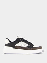 Balmain B-court Flip Leather Sneakers