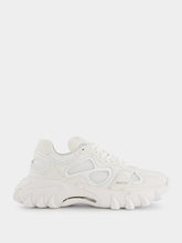 Balmain B-East Leather And Suede Sneakers