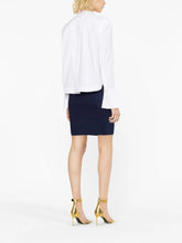 Balmain Cable-Knit Pencil Skirt
