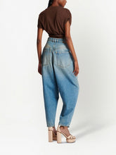 Balmain Draped crop top