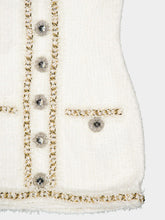 Balmain Embellished Tweed Mini Dress