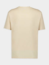 Balmain Flocked-Logo Cotton T-Shirt