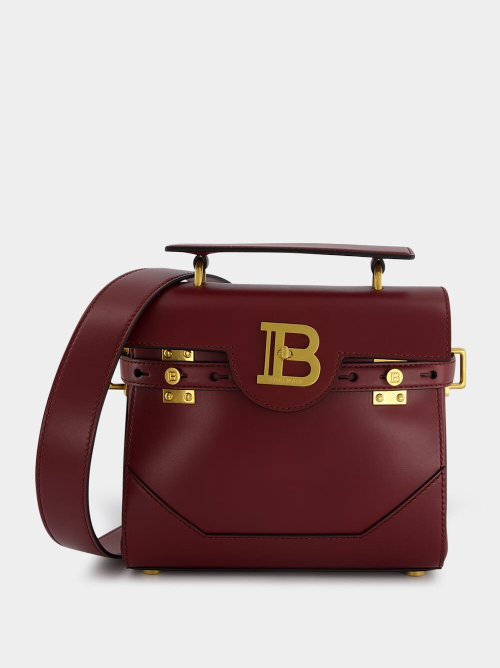 BalmainHandbag B-Buzz 23 Leather at Fashion Clinic