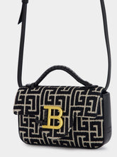 Balmain Handbag B-Buzz Mini Monogram Jacquard
