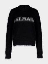 Balmain Jacquard Brushed Mohair Balmain Jumper