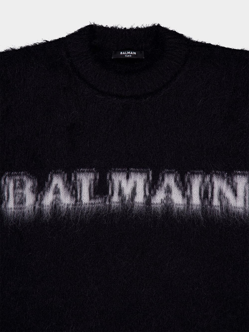 Black balmain outlet jumper