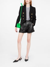 Balmain Leather Shorts