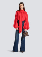 Balmain Mini Monogram Silk Shirt