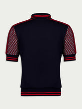 Balmain Monogram Wool Polo Shirt
