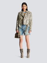 Balmain Vintage Fringed Denim Shorts