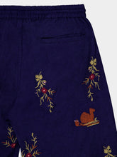 Baziszt Doulich Embroidered Wool Pants