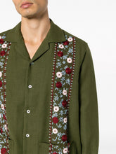 Baziszt Saff Embroidered Shirt
