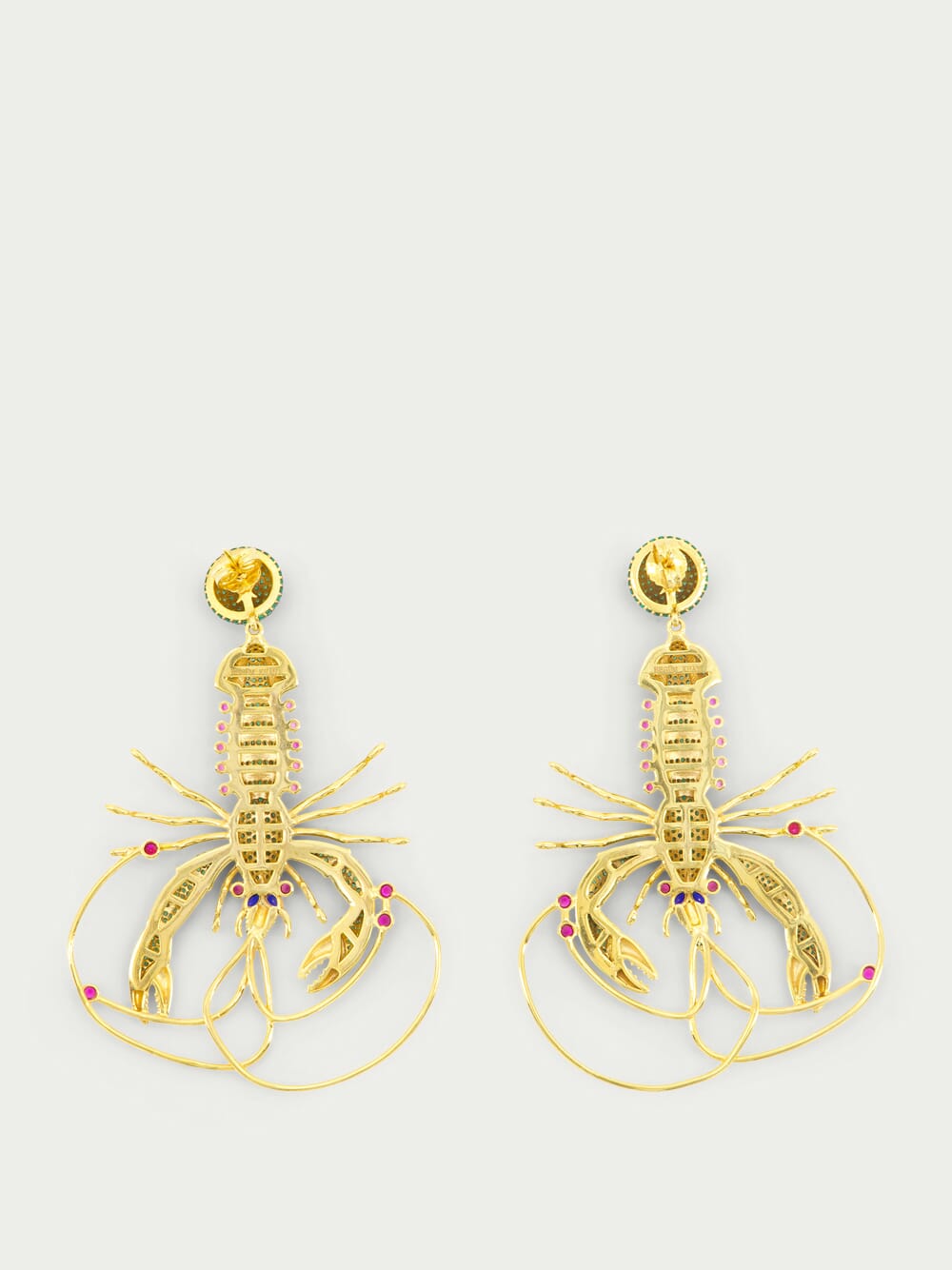 Begüm KhanLobster St.Barts Crystal Earrings at Fashion Clinic