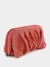 Benedetta Bruzziches Venus La Grande Red Crystal Clutch