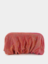 Benedetta Bruzziches Venus La Grande Red Crystal Clutch