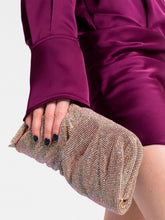 Benedetta Bruzziches Venus La Grande Gold crystal clutch