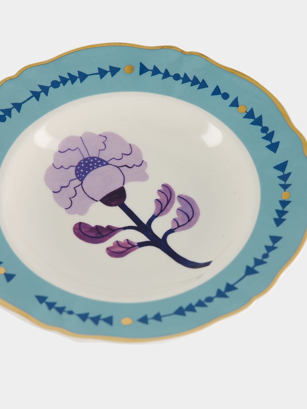 BitossiBotanical Art Soup Plate at Fashion Clinic