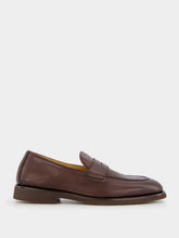Brunello Cucinelli Buffed Calfskin Penny Loafers
