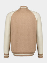 Brunello Cucinelli Wool-Cashmere Blend Bomber Jacket