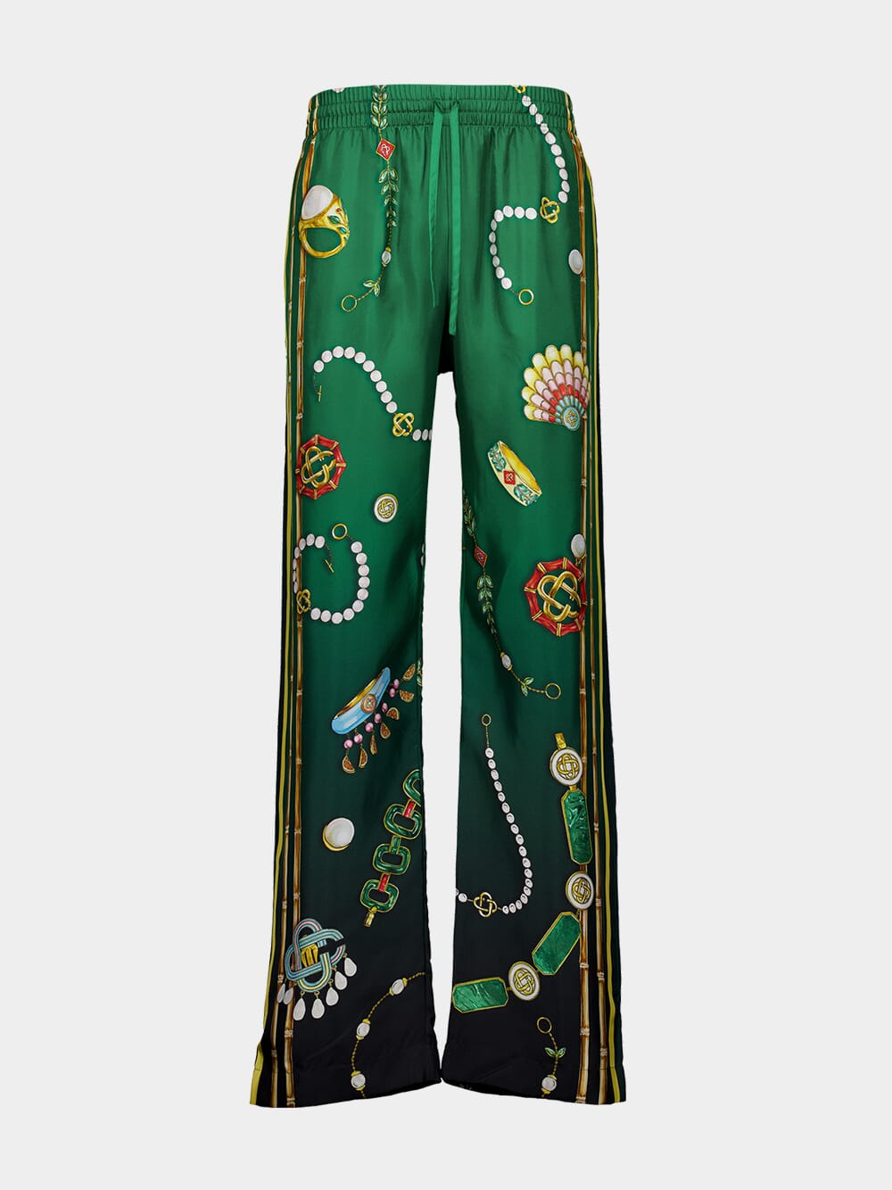 CasablancaBijoux Pyjama Silk Trousers at Fashion Clinic