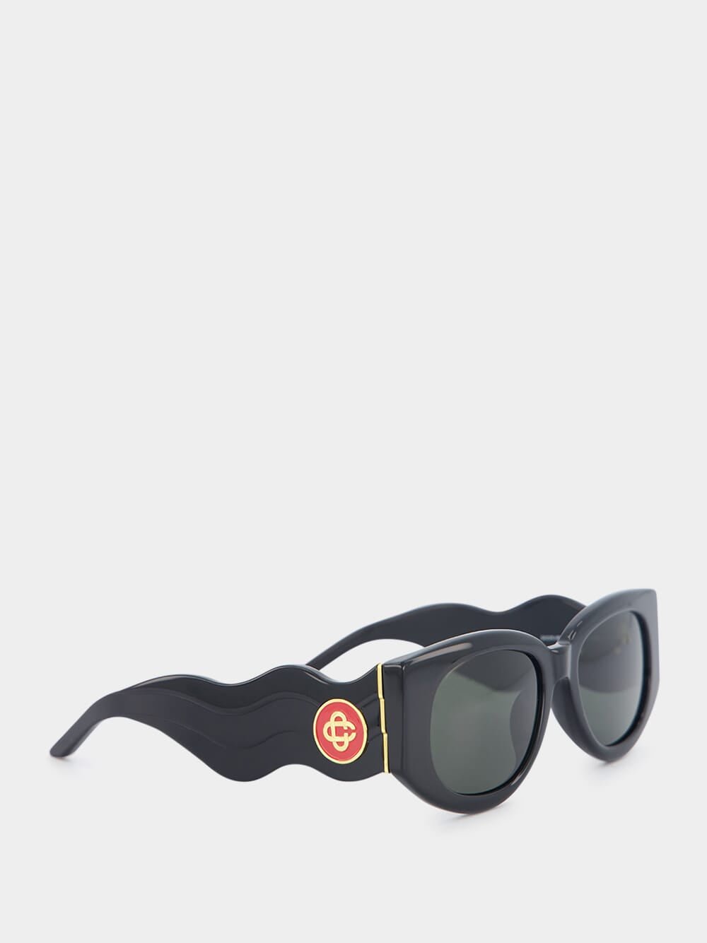 CasablancaBlack The Memphis Sunglasses at Fashion Clinic